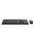 Tastatur-Maus-Set 25357 TKM-360, kabellos, QWERTZ, schwarz