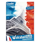 Vokabelheft 9698-8, liniert / liniert, A5, 80g, bunt