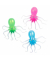 Quetschfigur Sandy Oktopus Glitzer sort.
