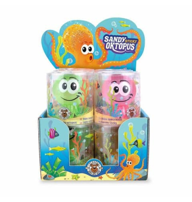 Quetschfigur Sandy Oktopus sortiert