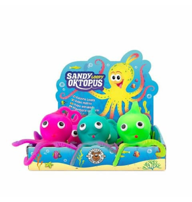 Quetschfigur Finger Oktopus sortiert