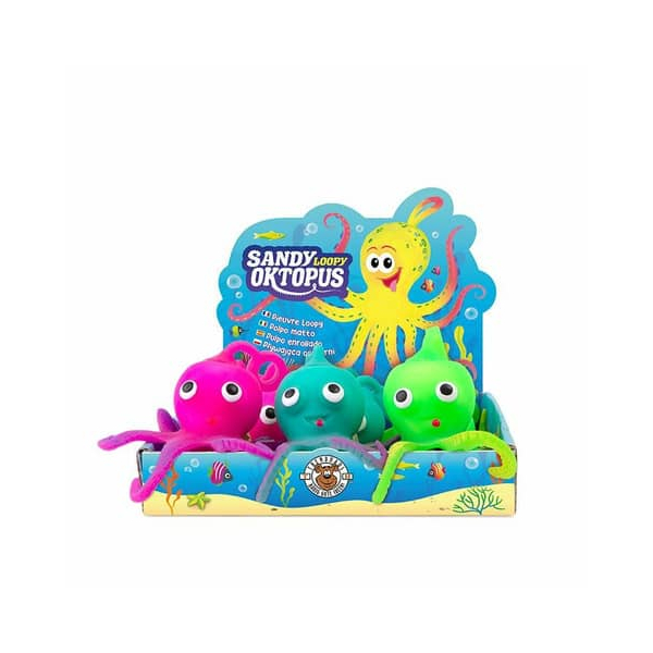 12 Stück Trendhaus Quetschfigur Finger Oktopus sortiert 4032722965394 Trendhaus