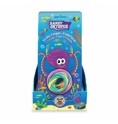 Fadenspiel Finger Sandy Oktopus