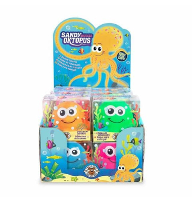 Quetschfigur Sandy Oktopus sortiert