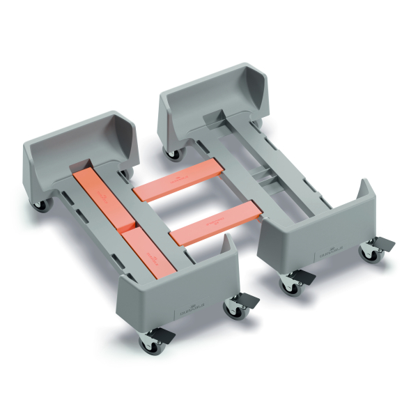 4005546742205 - Rolle für Mülleimer DURABIN 60L rPP 4005546742205 Durable