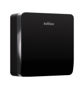 Satino Toilettenpapierspender Jumbo L 333407 sw