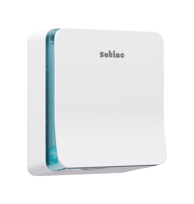 Falthandtuchspender 333402 Satino S, wei&szlig;, 642 T&uuml;cher