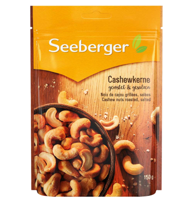 Cashewkerne 383901 150g geröstet/gesalzen