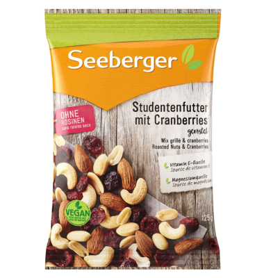 Studentenfutter Cranberry 4617601 125g