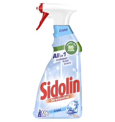 Glasreiniger F50C All in 1, Cristal, 500ml, Sprayflasche