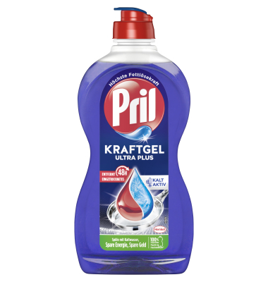Geschirrsp&uuml;lmittel P45UP Kraftgel Ultra Plus, 450ml, Flasche