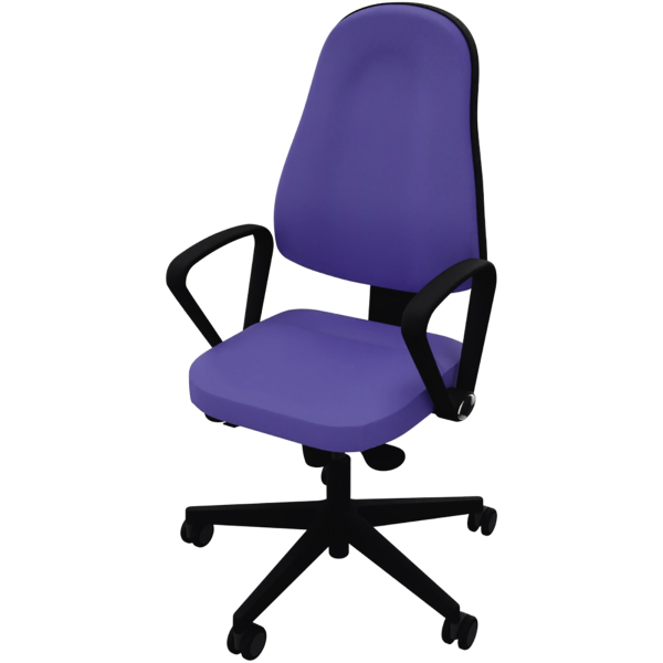 5901747153194 - Bürodrehstuhl Bizzi blau mit Armlehnen bis 110kg 5901747153194 Nowy Styl