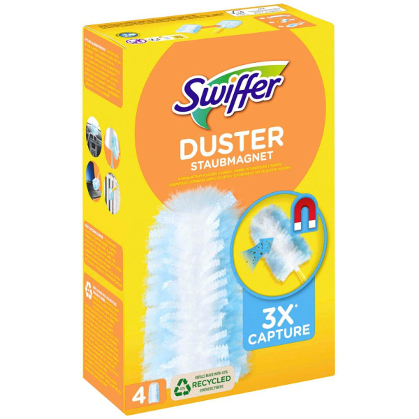 5410076541461 - Ersatz-Staubfangtücher Mikrofaser für Staubmagnet XXL Nachfüllpackung 5410076541461 4 Stück 5410076541461 - Ersatz-Staubfangtücher Mikrofaser für Staubmagnet XXL Nachfüllpackung 5410076541461 4 Stück