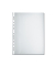 Prospekthüllen Premium 10840320, A4 transparent genarbt, oben offen, 0,085mm
