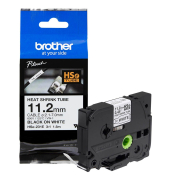 Schrumpfschlauch HSe-231E HSE231E, 11,2 mm schwarz auf wei&szlig;