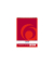 Notizblock 110734, kariert, A7, 60g, rot, 50 Blatt
