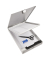 Klemmbrettmappe Cruiser Mate 21017, A4, silber, Aluminium