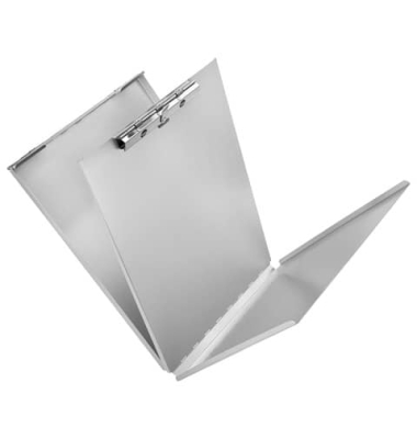 Klemmbrettmappe A-Holder 30018, A4, silber, Aluminium