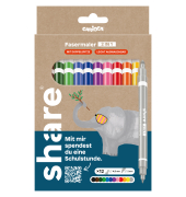 Fasermaler 2in1 4-0003-12-1 sort 12St