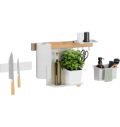Küchen-Organizer Kombi Set XL weiß 86,5 cm 34,0 cm