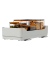 KITCHEN BOTTOM PULL-OUT DET Schublade weiß 29,0 x 49,5 x 12,0 cm