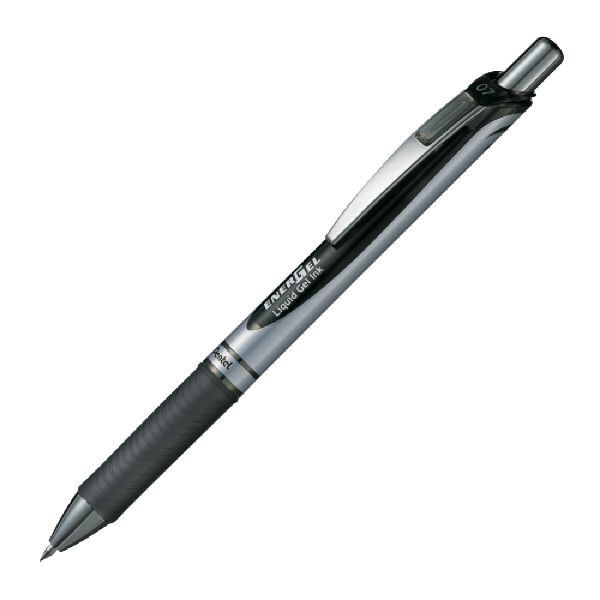 4902506070951 - EnerGel BL77 Gelschreiber schwarz silber 035 mm Schreibfarbe schwarz 1 St