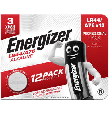 Batterie E304263500 LR44/A76 12Stück