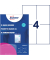 13 AVERY Zweckform XL Namensschilder mit Textilband 10,5 x 14,8 cm