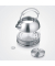 Wasserkocher Retro silber 1,7 l 2400 W