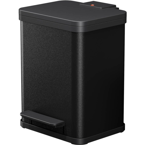 4007126016348 - Hailo Öko Uno Plus M Mülltrenner 17 Liter Mülleimer mit Inneneimer aus Kunststoff Farbe schwarz