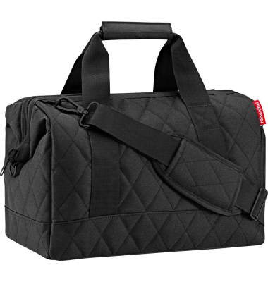 Reisetasche allrounder M rhombus Kunstfaser rhombus black MS7059