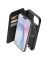 Wallet Mag Handyhülle für Apple iPhone 16 Pro Max schwarz