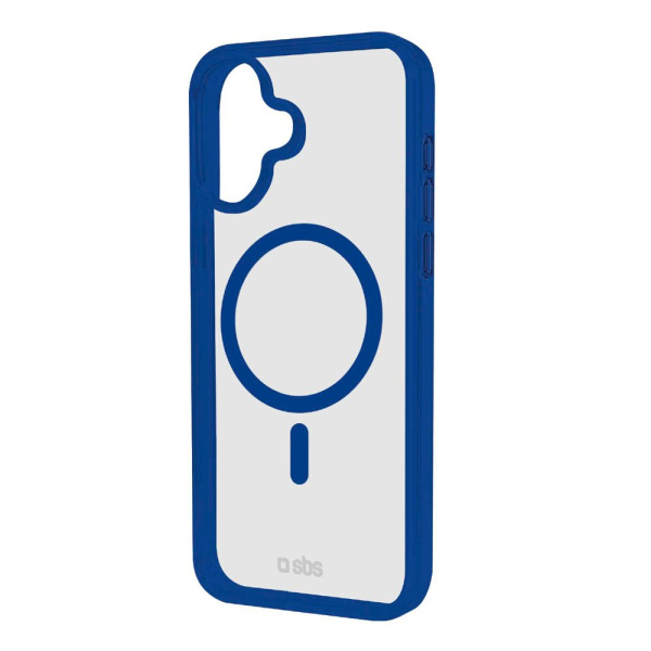 8018417482311 - Mag Frame Handy-Cover für Apple iPhone 16 transparent blau 8018417482311 Sbs 8018417482311 - Mag Frame Handy-Cover für Apple iPhone 16 transparent blau 8018417482311 Sbs