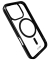 Mag Frame Handy-Cover für Apple iPhone 16 Pro transparent, schwarz