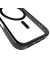 Mag Frame Handy-Cover für Apple iPhone 16 Pro transparent, schwarz