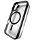 Mag Frame Handy-Cover für Apple iPhone 16 Pro Max transparent, schwarz