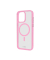 Mag Frame Handy-Cover für Apple iPhone 16 Pro Max transparent, rosa