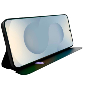 Wallet Smooth Handyhülle für SAMSUNG Galaxy S25+ schwarz