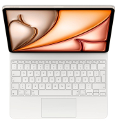 Magic Keyboard Tablet-Tastatur weiß geeignet für Apple iPad Air 13 (M2), Apple iPad Air 13 (M3)