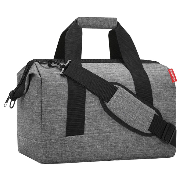 4012013713101 - Reisetasche allrounder M Kunstfaser silver twist MS7052 4012013713101 Reisenthel 4012013713101 - Reisetasche allrounder M Kunstfaser silver twist MS7052 4012013713101 Reisenthel