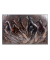 Wandbild 3D Fury grau