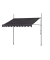 Klemmmarkise anthrazit 300,0 x 230,0 - 300,0 cm