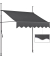 Klemmmarkise anthrazit 300,0 x 230,0 - 300,0 cm