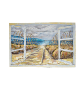 Wandbild 3D Meerblick