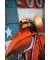 Wandbild 3D Motorrad