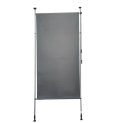 Outdoor Sichtschutz-Stellwand Divido anthrazit 120,0 x 228,0 - 316,0 cm
