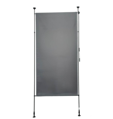 Outdoor Sichtschutz-Stellwand Divido anthrazit 120,0 x 228,0 - 316,0 cm