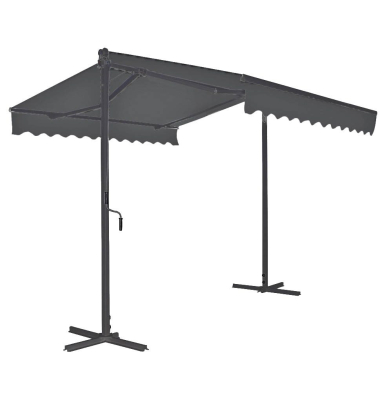 Standmarkise grau 300,0 x 300,0 cm Standmarkise grau 300,0 x 300,0 cm