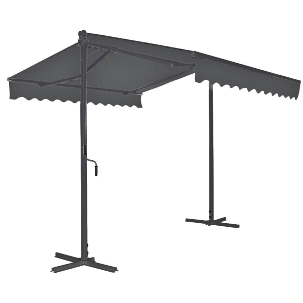 4041908141361 - Standmarkise grau 3000 x 3000 cm 4041908141361 Garden Pleasure 4041908141361 - Standmarkise grau 3000 x 3000 cm 4041908141361 Garden Pleasure