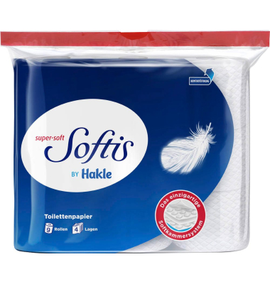 Toilettenpapier  14129, weiß, 